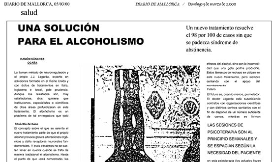 como dejar el alcohol - Prensa en España