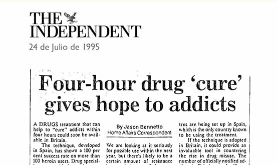 heroin detox - Prensa en Inglaterra