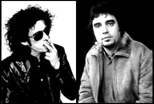 De izquierda a derecha, Andrés Calamaro y 'Lichis'